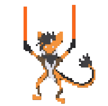 Beat Saber pixel animation